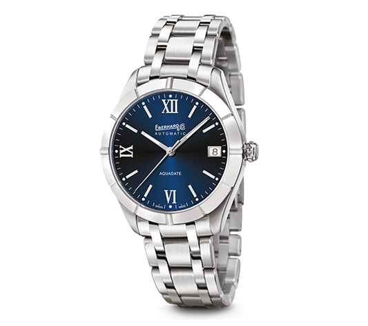 Eberhard Aquadate Grande Taille Blu 41045 CA