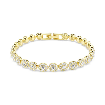 Swarovski Bracciale Tennis Dorato Una Angelic