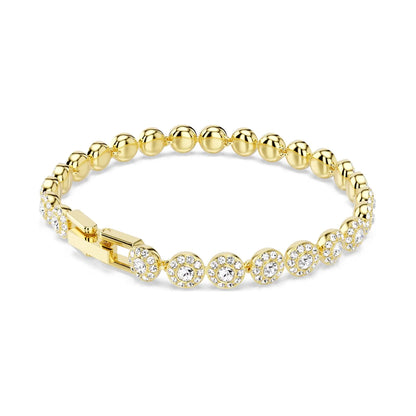 Swarovski Bracciale Tennis Dorato Una Angelic