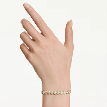 Swarovski Bracciale Tennis Dorato Una Angelic
