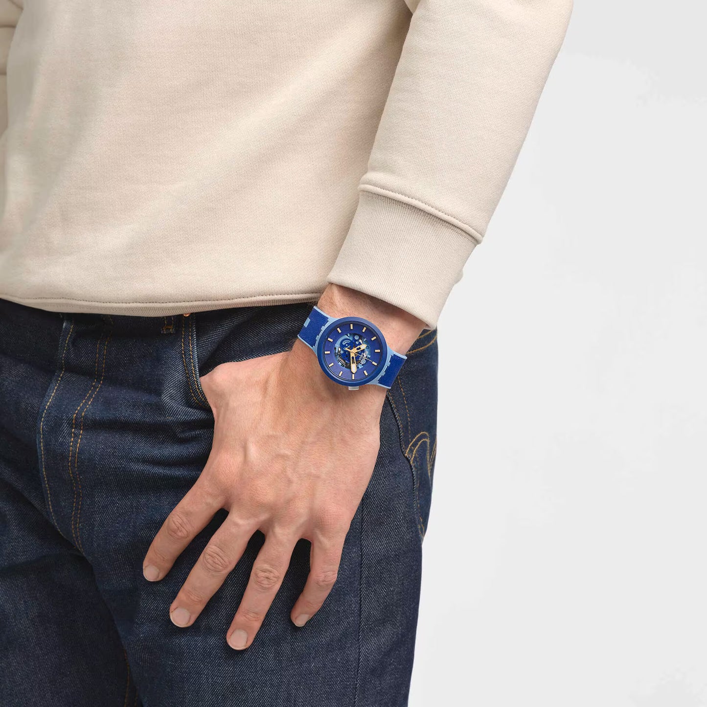 Swatch Orologio Bouncing Blue