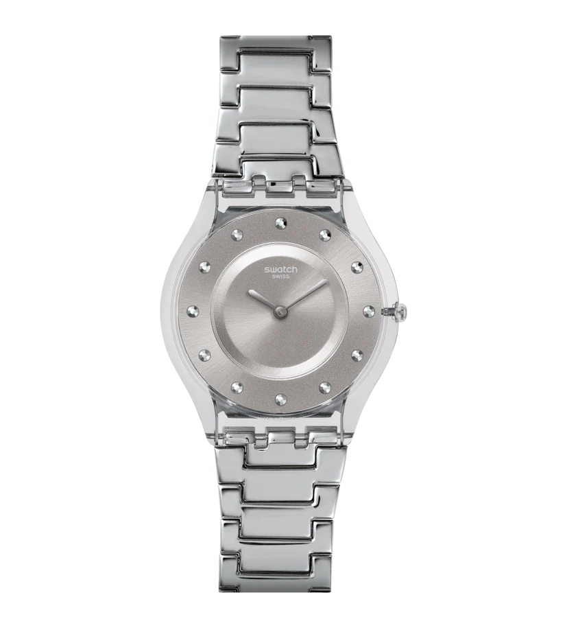 Swatch Orologio Silver Drawer