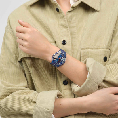 Swatch Orologio The Great Wave By Hokusai & Astrolabe