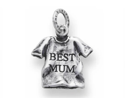 Giovanni Raspini Ciondolo Maglietta "Best Mum" Grande