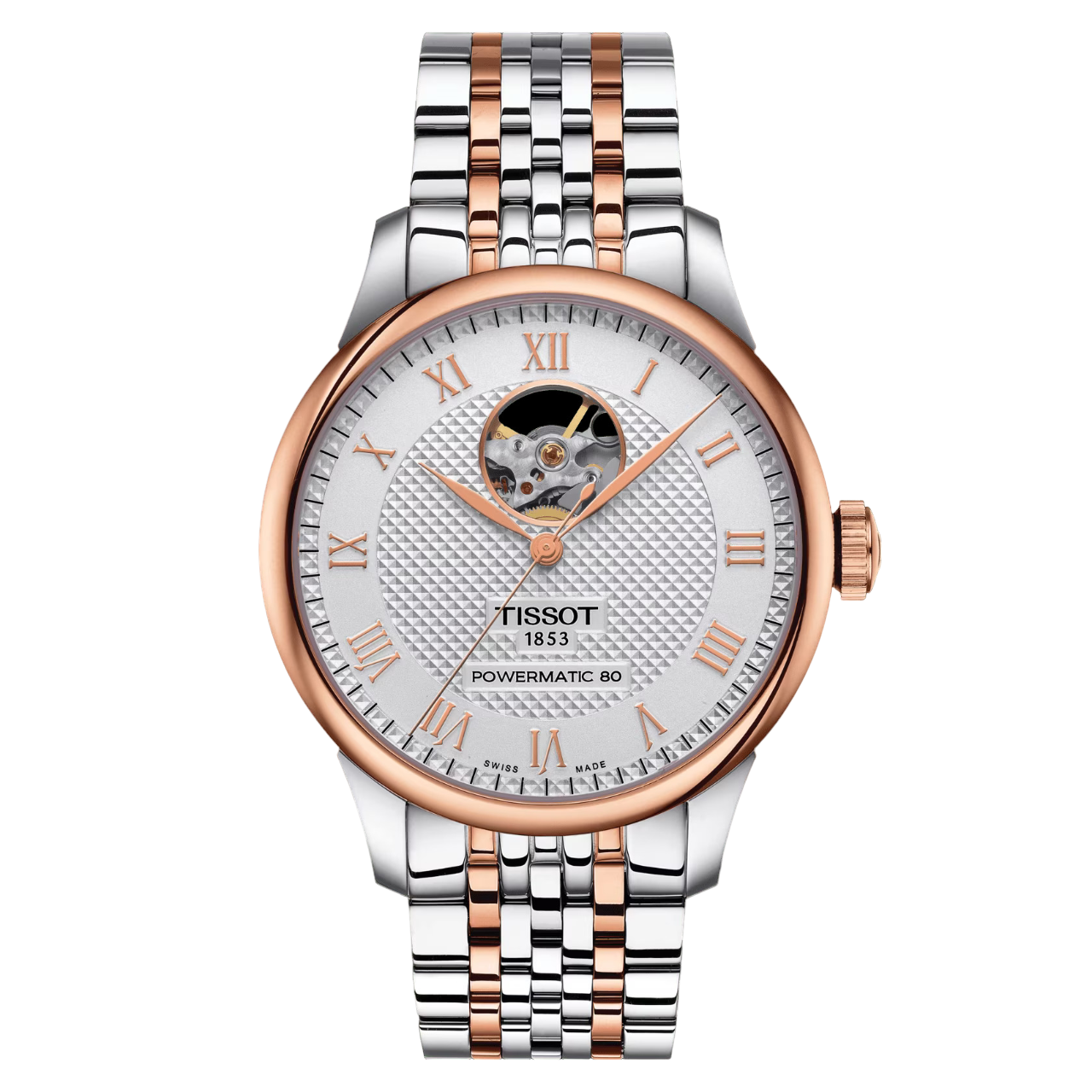 Tissot Le Locle Powermatic 80 Open Heart  T0064072203302