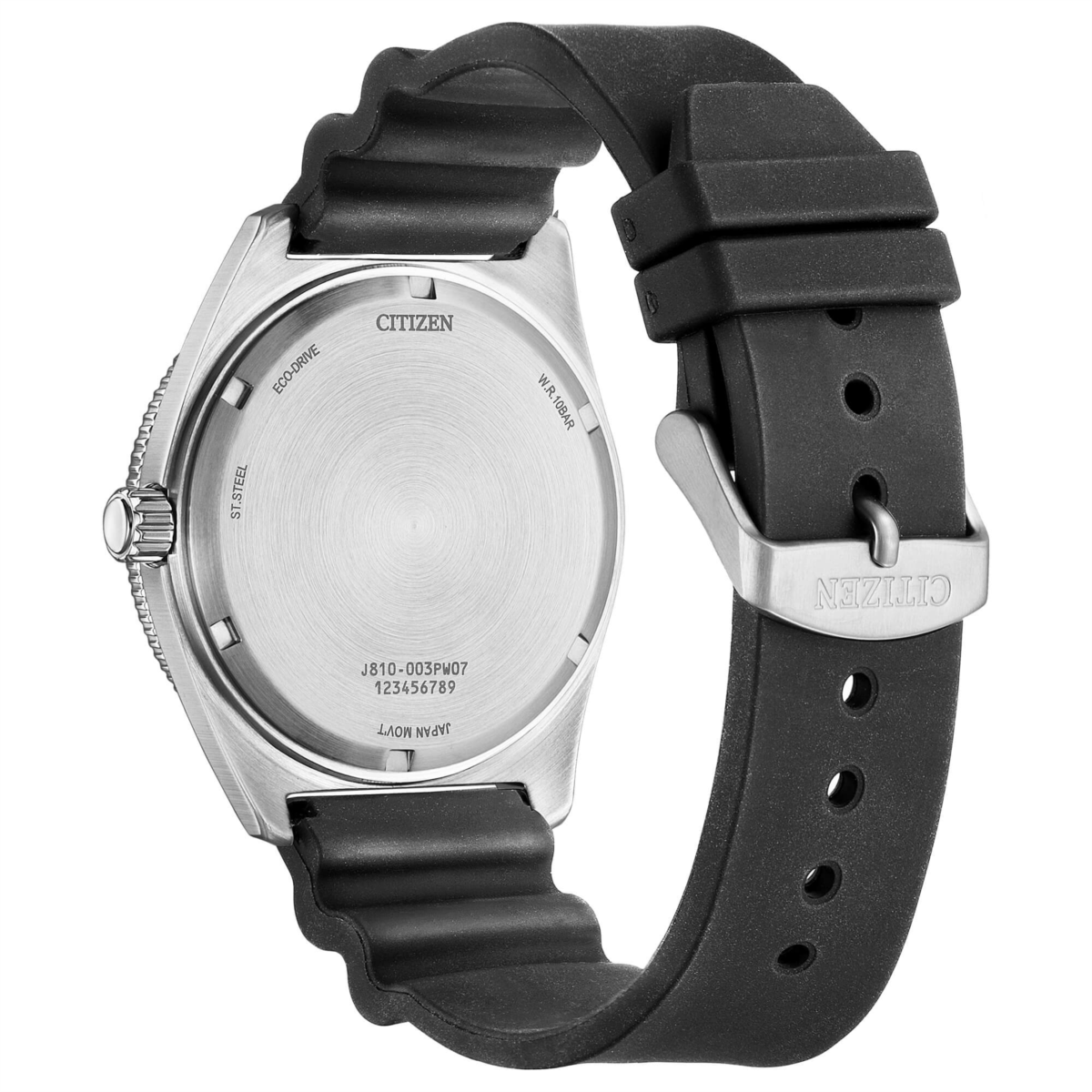 Citizen Orologio Uomo Marine Nero e Rosso AW1769-10E