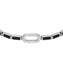 Karl Lagerfeld Bracciale Laccato Nero