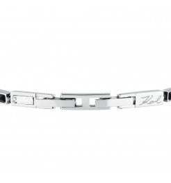 Karl Lagerfeld Bracciale Laccato Nero