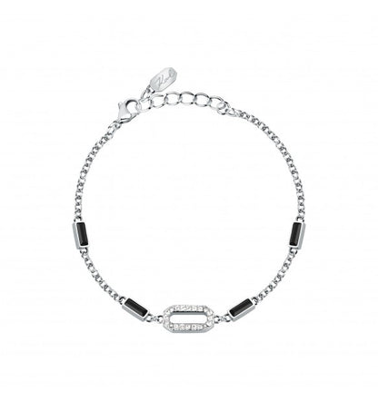Karl Lagerfeld Bracciale Con Cristalli Baguette