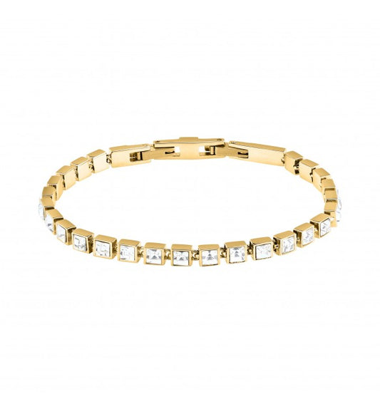 Karl Lagerfeld Bracciale Tennis Dorato
