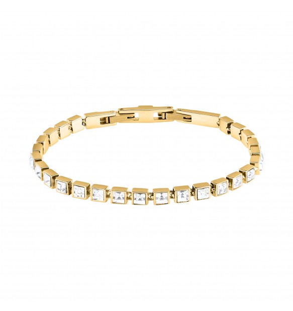 Karl Lagerfeld Bracciale Tennis Dorato