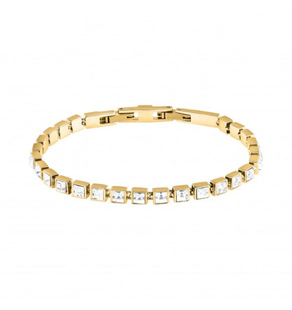 Karl Lagerfeld Bracciale Tennis Dorato