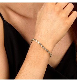 Karl Lagerfeld Bracciale Tennis Dorato