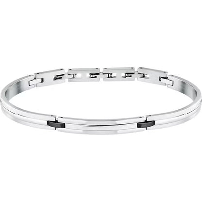 Morellato Bracciale Motown Semirigido con Dettagli Neri