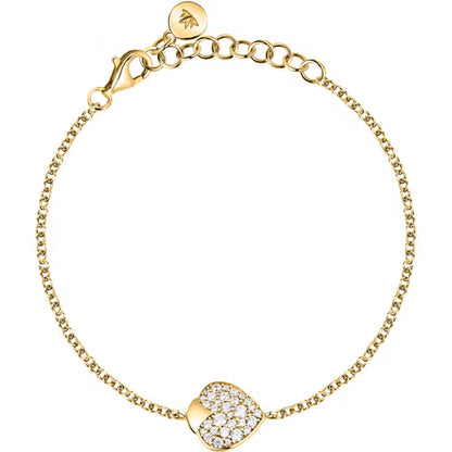 Morellato Bracciale Talismani Dorato Cuore con Zirconi