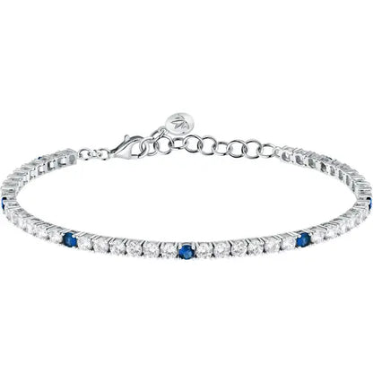 Morellato Bracciale Tennis Bianco E Blu