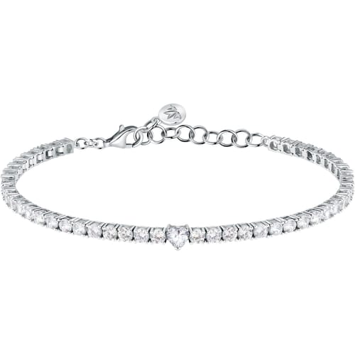 Morellato Bracciale Tennis con Cuore Bianco