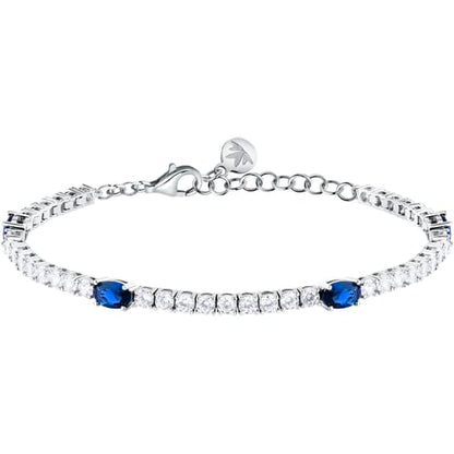 Morellato Bracciale Tennis con Zirconi Bianchi e Blu