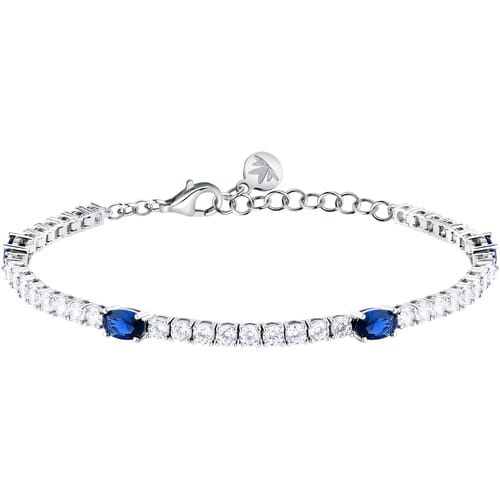Morellato Bracciale Tennis con Zirconi Bianchi e Blu