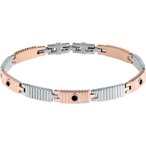 Morellato Bracciale Bicolore con Cristalli Neri
