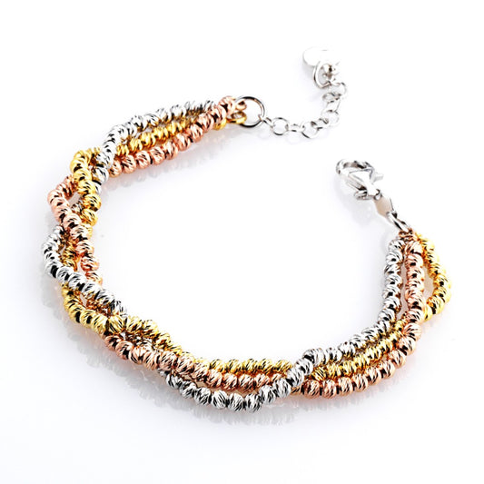 Marcello Pane Bracciale Multifilo Diamantato