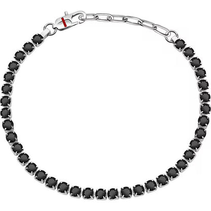 Sector Bracciale Uomo Tennis Con Zirconi Neri SANN45