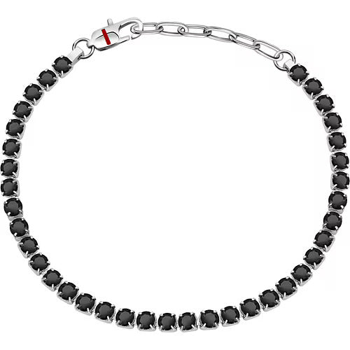 Sector Bracciale Uomo Tennis Con Zirconi Neri SANN45