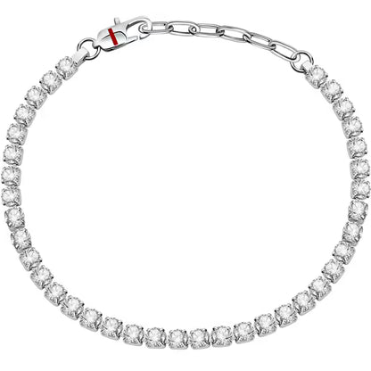 Sector Bracciale Uomo Tennis Con Zirconi Bianchi SANN46