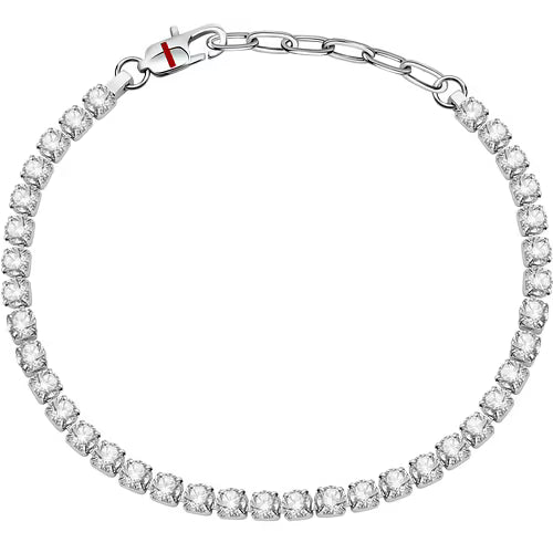 Sector Bracciale Uomo Tennis Con Zirconi Bianchi SANN46