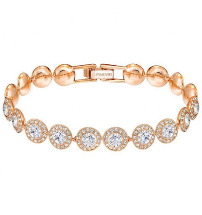 Swarovski Bracciale Tennis Rosato Una Angelic