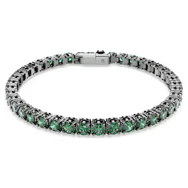 Swarovski Bracciale Tennis Matrix Verde