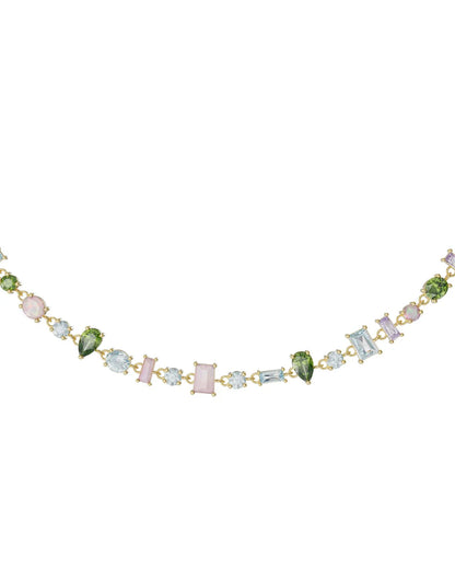 Amabile Collana Choker Lilypad Placcato Oro