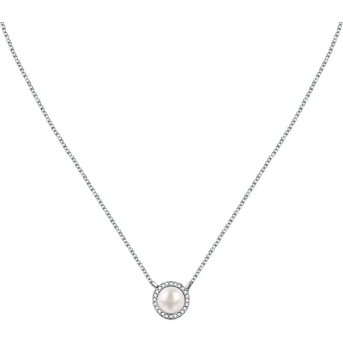 Morellato Collana con Perla e Cristalli Bianchi