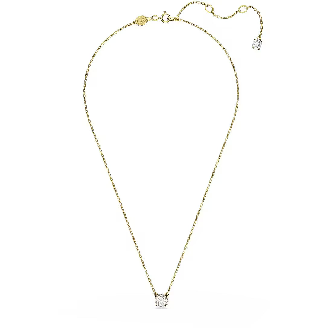 Swarovski Collana Pendente Dorata Stilla