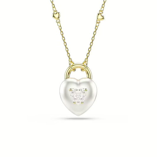 Swarovski Collana Cuore Pendente Idyllia