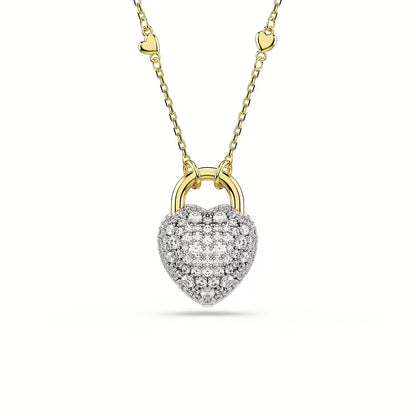 Swarovski Collana Cuore Pendente Idyllia