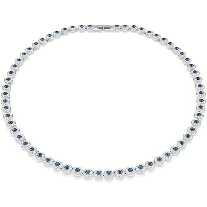 Swarovski Collana Una Angelic Blu