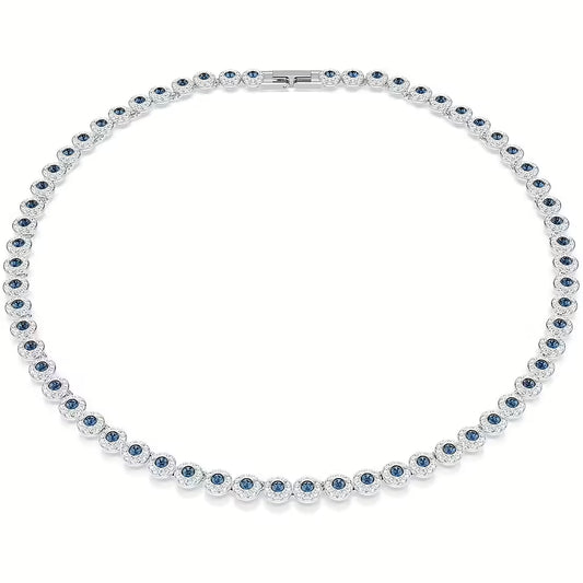 Swarovski Collana Una Angelic Blu