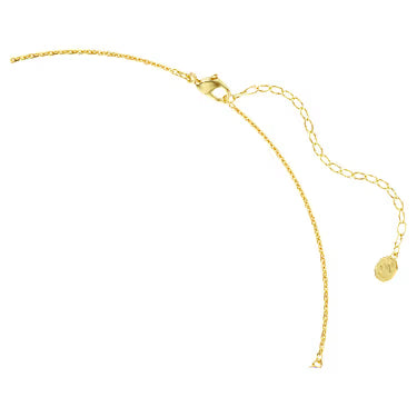 Swarovski Collana Dorata con Pietre Multicolore Gema