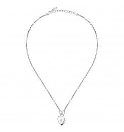 Karl Lagerfeld Collana Con Cuore A Lucchetto