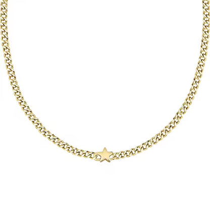 La Petite Story Collana Grumetta Dorata con Stella