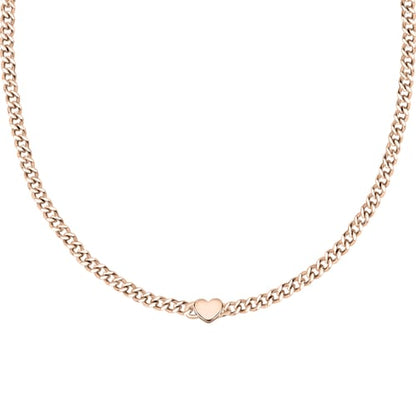 La Petite Story Collana Grumetta Rosata con Cuore