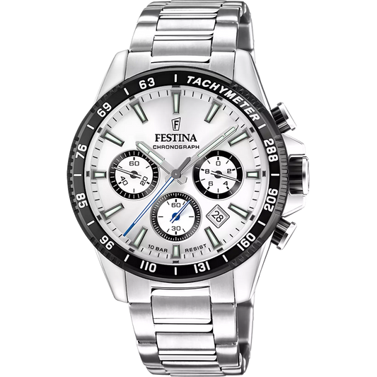 Festina Orologio Uomo Timeless Chronograph Grigio F20560/1