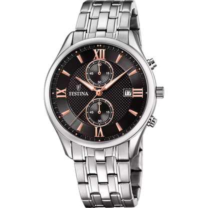 Festina Orologio Uomo Timeless Chronograph Nero F6854/7