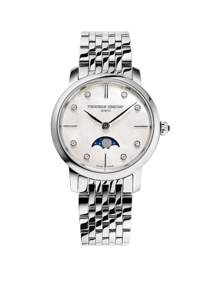 FC- Orologio Donna Classico Slimline Ladies Moonphase