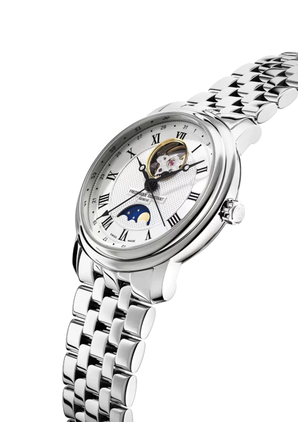 FC- Orologio Uomo Classico Heart Beat Moonphase Date