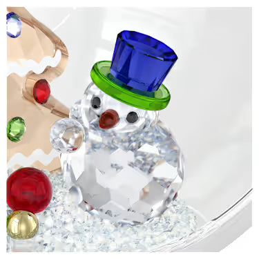 Swarovski Holiday Cheers Decorazione Pallina Albero e Pupazzo di Neve