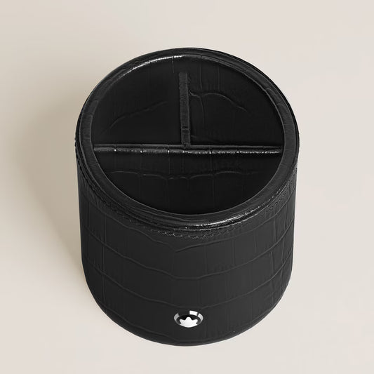 Montblanc Portapenne in Pelle Goffrata Coccodrillo 135984
