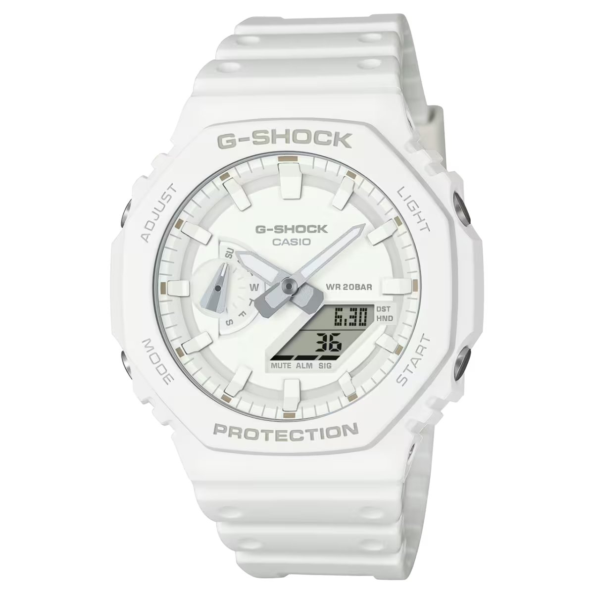 Casio Orologio G-Shock Bianco GA-2100-7A7ER