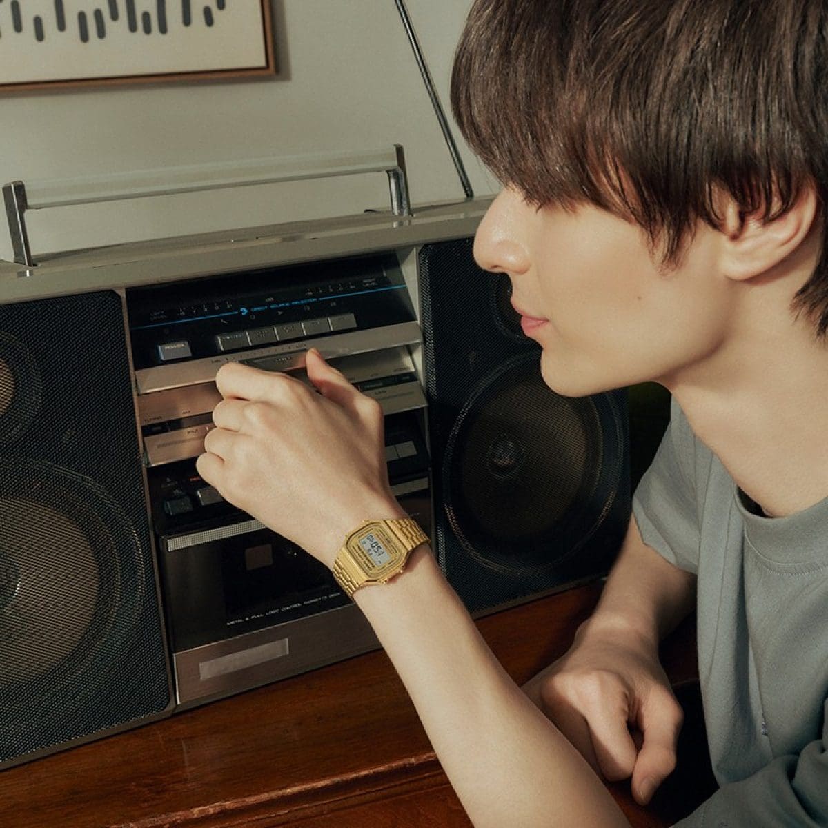 Casio Orologio Dorato A168WG-9EF